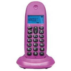 Motorola C1001 LB+ DECT Violeta - Teléfono Inalámbrico