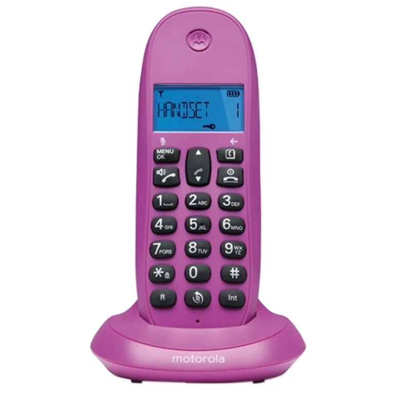 Motorola C1001 LB+ DECT Violeta - Teléfono Inalámbrico