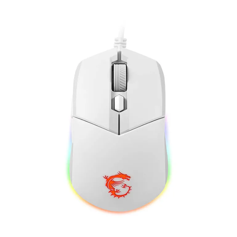 MSI Clutch GM11 Gaming 5000DPi Blanco