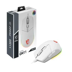 MSI Clutch GM11 Gaming 5000DPi Blanco