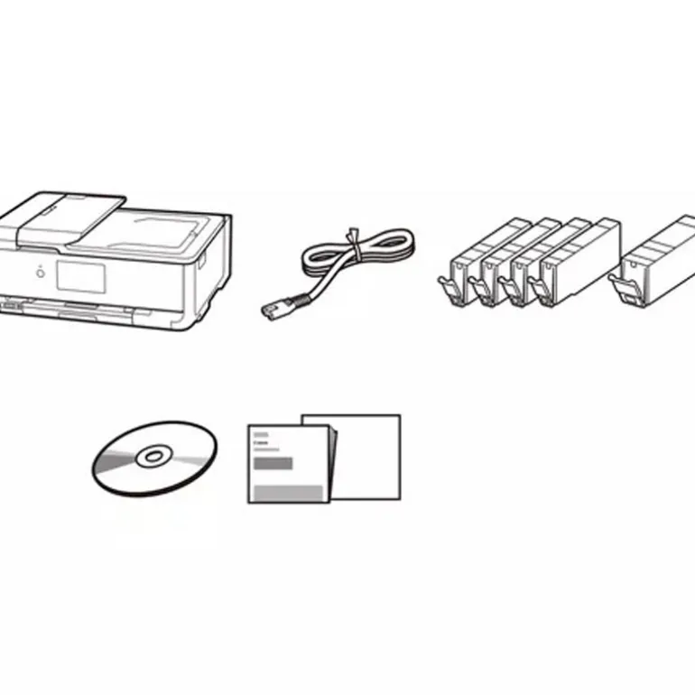 Multifunción Canon PIXMA TS9551Ca Color Wi-Fi Blanco