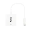 Nano Cable Conversor USB-C a HDMI 4K Blanco 15cm - Conversor USB