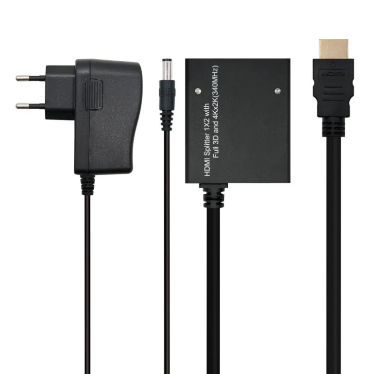 Nano Cable Duplicador HDMI 0.5m Negro - Cable HDMI
