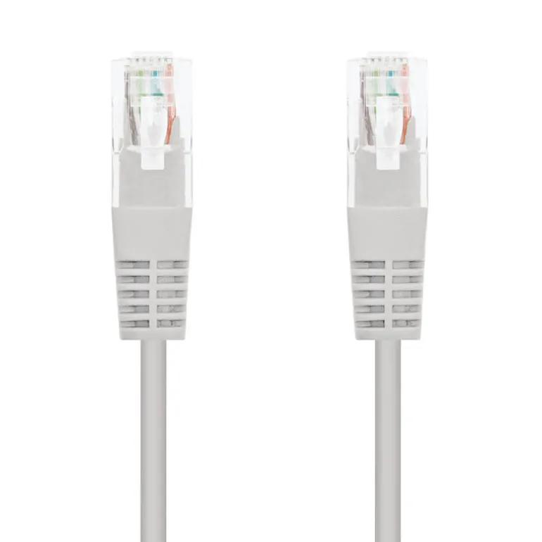 Nano Cable Latiguillo Categoria 6 UTP 5m Gris - Cable Red