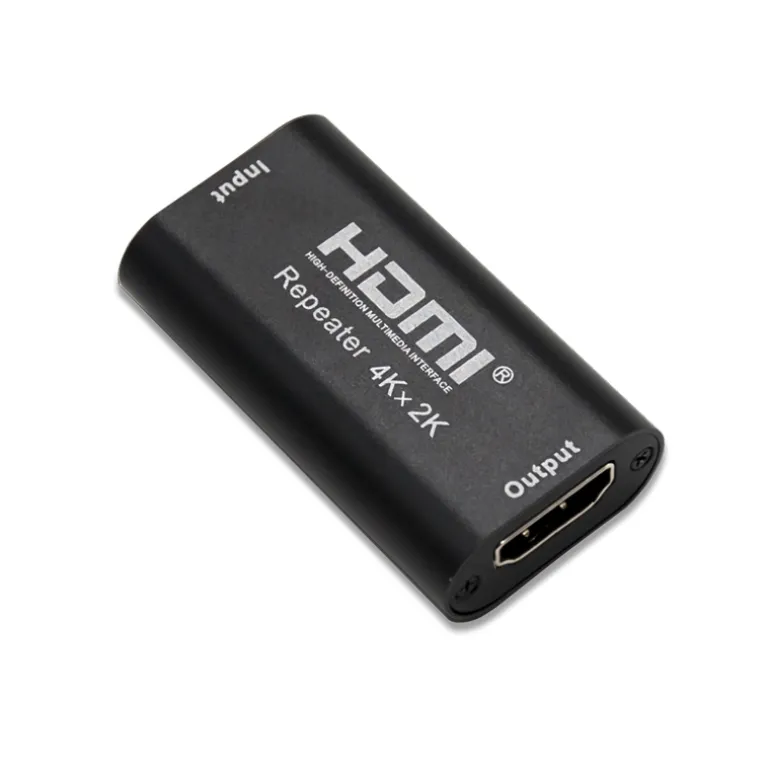 Nano Cable Repetidor HDMI A/H-A/H Negro - Repetidor HDMI