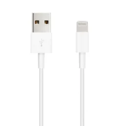 Nanocable Cable USB A a Lightning 1m Blanco