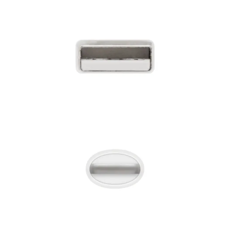 Nanocable Cable USB A a Lightning 1m Blanco
