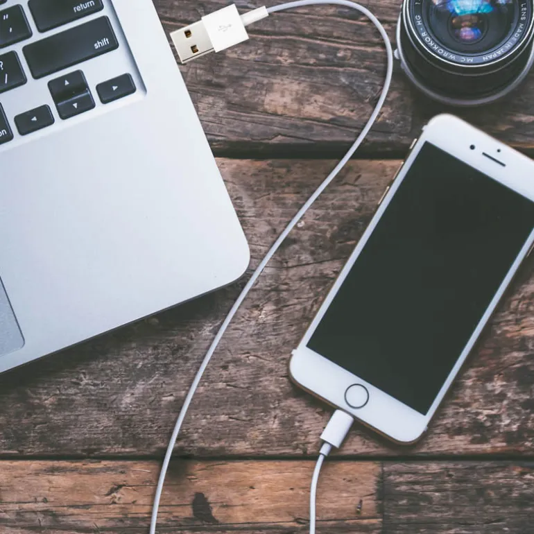 Nanocable Cable USB A a Lightning 1m Blanco