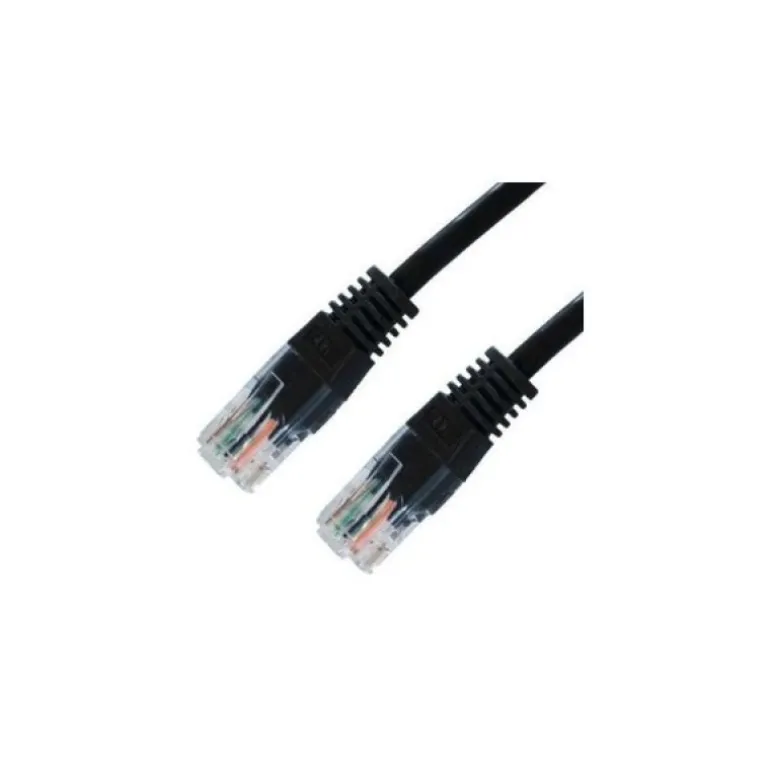 Nanocable Categoria 5 UTP 3m Negro - Cable de Red