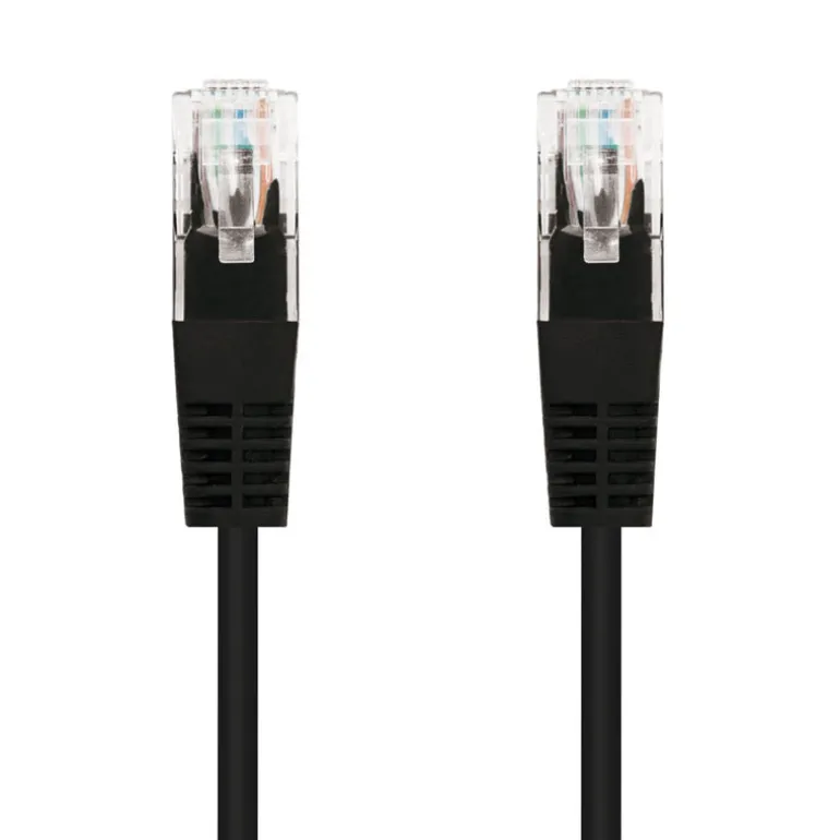 Nanocable Categoria 6 UTP 1m Negro - Cable Red