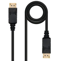 Nanocable DisplayPort DP/M-DP/M Negro 3m - Cable DisplayPort