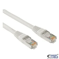 Nanocable Latiguillo RJ45 CAT.5E UTP 15m - Cables de Red