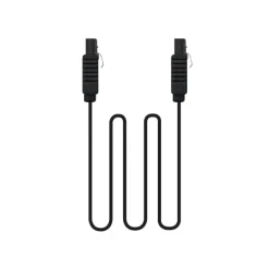 Nanocable Negro 0.5m Datos 6G - Cable SATA III
