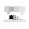 Nanocable Roseta Para RJ45 CAT.6 UPT 1 Blanco - Roseta De Superficie