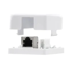 Nanocable Roseta Para RJ45 CAT.6 UPT 1 Blanco - Roseta De Superficie