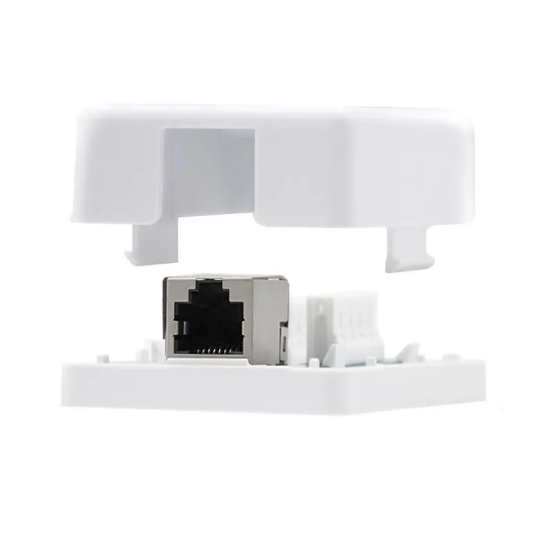 Nanocable Roseta Para RJ45 CAT.6 UPT 1 Blanco - Roseta De Superficie