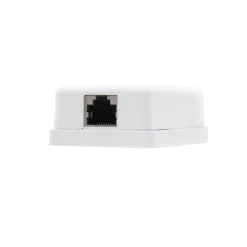 Nanocable Roseta Para RJ45 CAT.6 UPT 1 Blanco - Roseta De Superficie