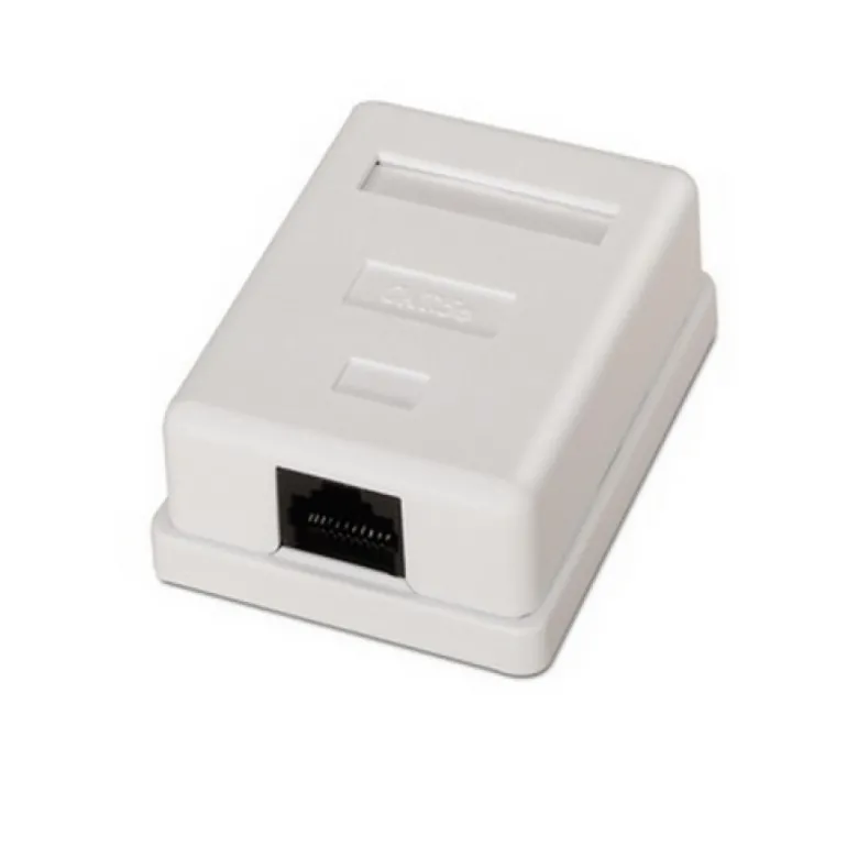Nanocable Roseta Para RJ45 CAT.5E UTP 1 Toma - Roseta De Superficie