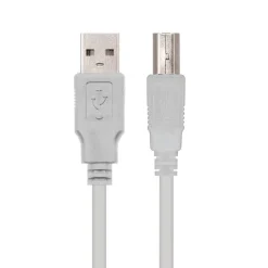 Nanocable USB 2.0 Impresora Tipo A/M-B/M Beige 1.8m - Cable USB