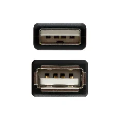 Nanocable USB 2.0 1.8m Negro - Alargador USB