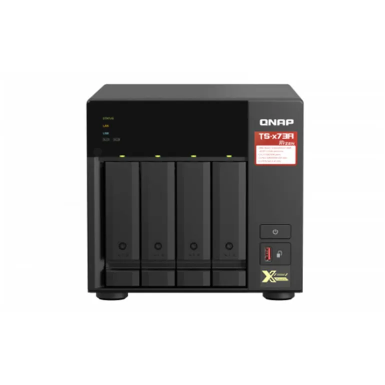 NAS Qnap TS-473A 8G 4 Bahías Negro