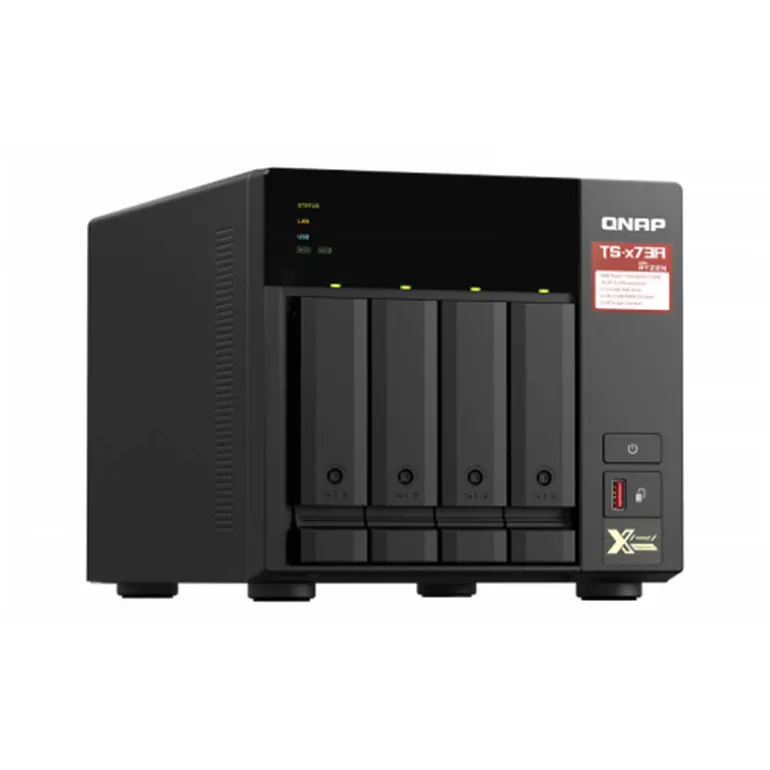 NAS Qnap TS-473A 8G 4 Bahías Negro