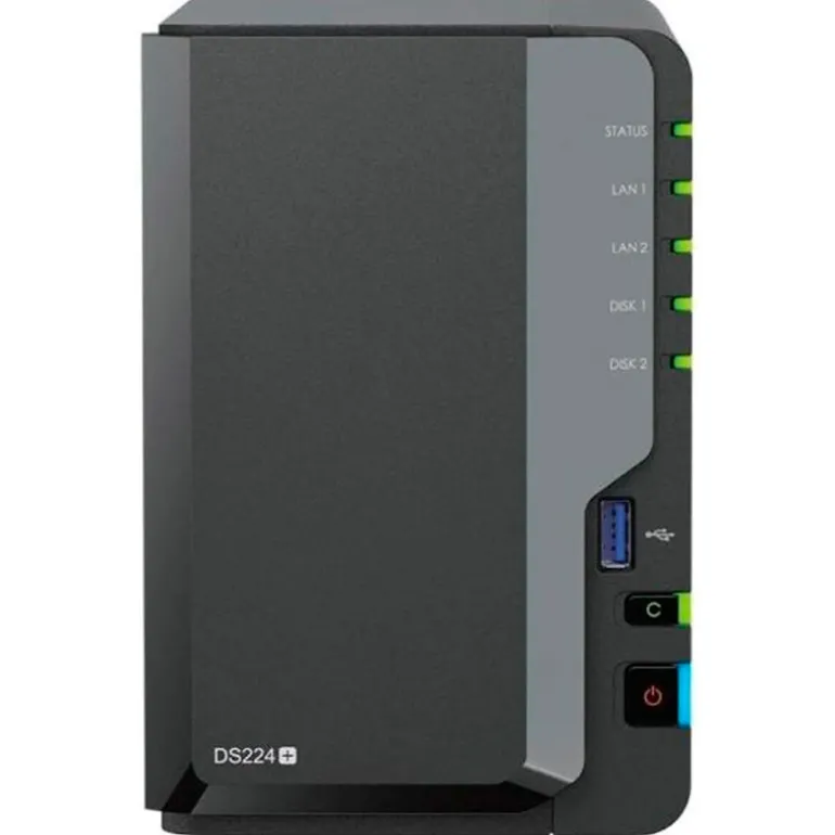 NAS Synology DiskStation DS224+ 2 Bahías 3.5"- 2.5 6GB