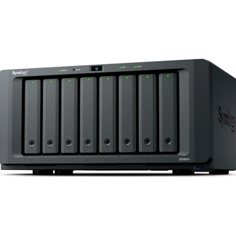 NAS Synology DiskStation DS1825+ 8 Bahías 2.2GHz 8GB DDR4 Negro