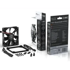 Noiseblocker BlackSilent PRO Fan PE-1 - Ventilador 9 cm