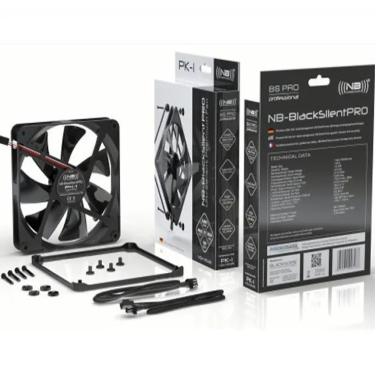 Noiseblocker BlackSilent PRO PK1 - Ventilador 14 cm