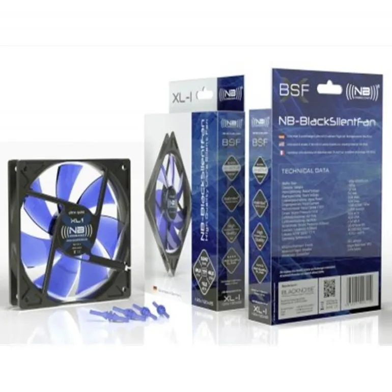 Noiseblocker BlackSilent XLP PWM - Ventilador 12 cm