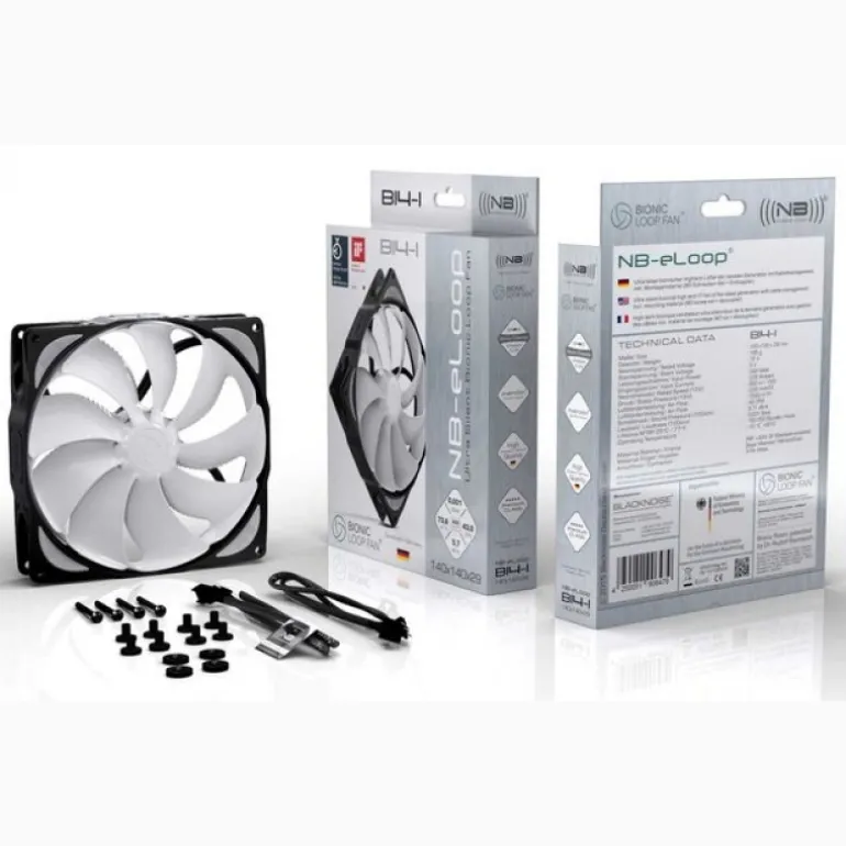 Noiseblocker eLoop Fan B14-PS PWM - Ventilador 14 cm
