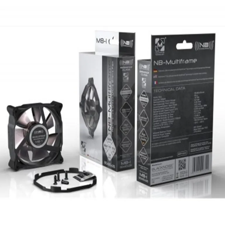 Noiseblocker Multiframe S-Series M8-S2 - Ventilador 8 cm