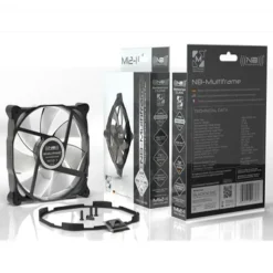Noiseblocker Multiframe S-Series M12-PS PWM - Ventilador 12 cm