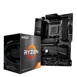 Pack AMD Ryzen 5 5500 4.2GHz Boxed + MSI B550-A PRO