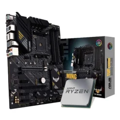 Pack  AMD Ryzen 7 5700X 4.6GHz Tray + Asus TUF Gaming B550-PLUS
