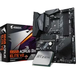 Pack  AMD Ryzen 7 5700X3D 4.1GHz + Gigabyte B550 AORUS Elite V2