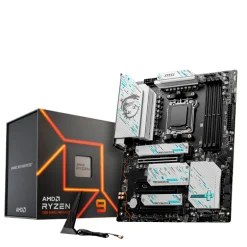 Pack  AMD Ryzen 9 7950X3D 5.7GHz Boxed + MSI X670E Gaming Plus WIFI