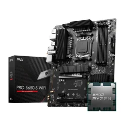 Pack  AMD Ryzen 7 9800X3D 5.2GHz Tray + MSI PRO B650-S WIFI