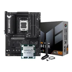 Pack Asus TUF Gaming B850-E WIFI + AMD Ryzen 5 7500X3D 4.5GHz Tray