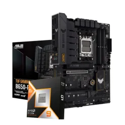 Pack  Asus TUF Gaming B650-E WIFI + AMD Ryzen 9 9900X3D 5.5GHz Boxed