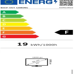 Pack  keepOut XGM22KITV2 Monitor 22'' + Teclado + Ratón Negro