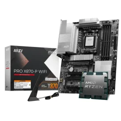 Pack  MSI PRO X870-P WIFI + AMD Ryzen 9 7900X3D 5.6GHz Tray