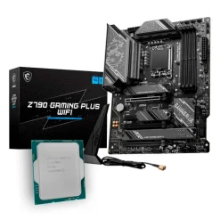Pack  MSI Z790 GAMING PLUS WIFI + Intel Core i7-12700K Tray