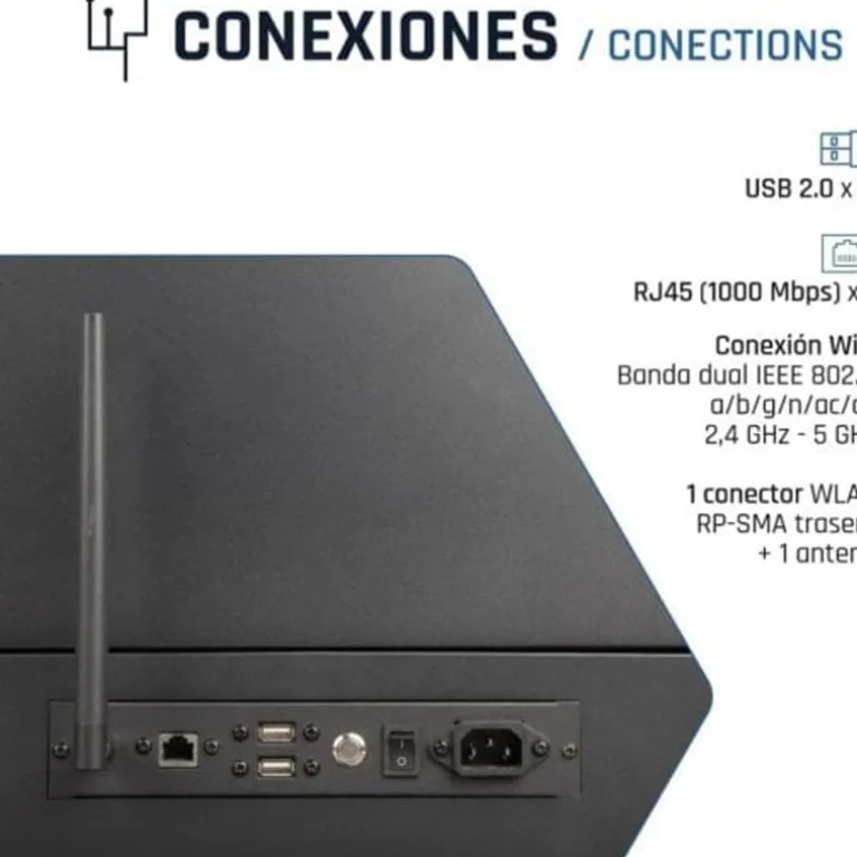 Pantalla Digital iggual ORCHID IGG318799 55" LED UHD 4K Tótem Táctil