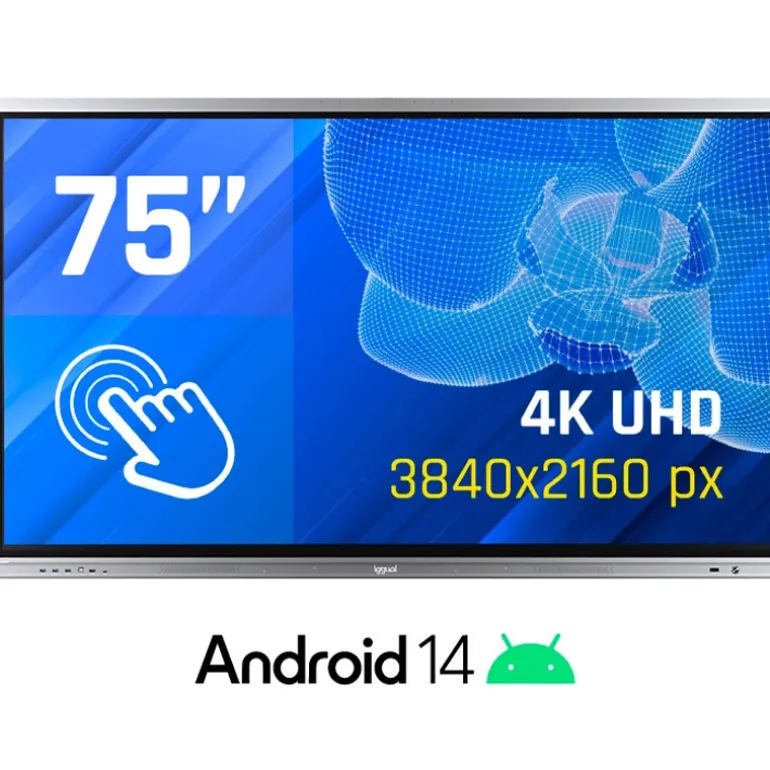Pantalla iggual ORCHID Interactiva 4K 75"