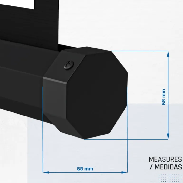 Pantalla Proyección iggual PSITS152 72" 152x115cm Con Trípode+Bolsa