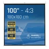 Pantalla Proyección Iggual Mural 180x180 - Pantalla de proyección