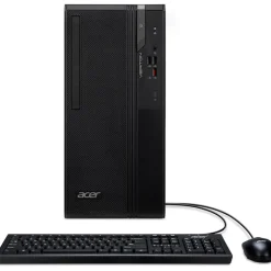 PC Sobremesa Acer Veriton VS2730G U5-225 16GB 512GB W11P Negro Con Teclado Y Ratón