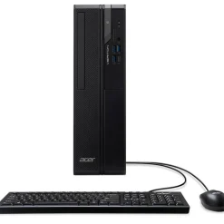 PC Sobremesa Acer Veriton VX2720G i7-14700 16GB 512GB W11P Con Teclado Y Ratón Negro